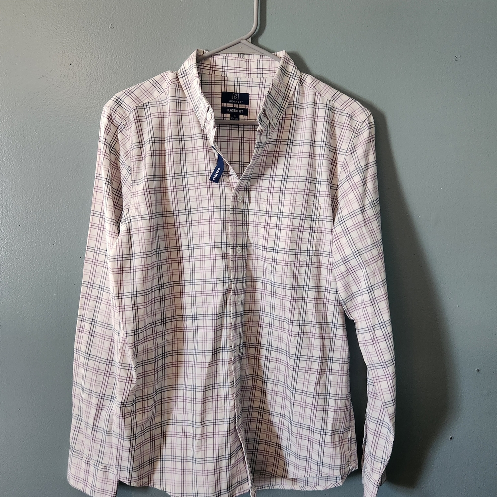 George Plaid Dress Shirt